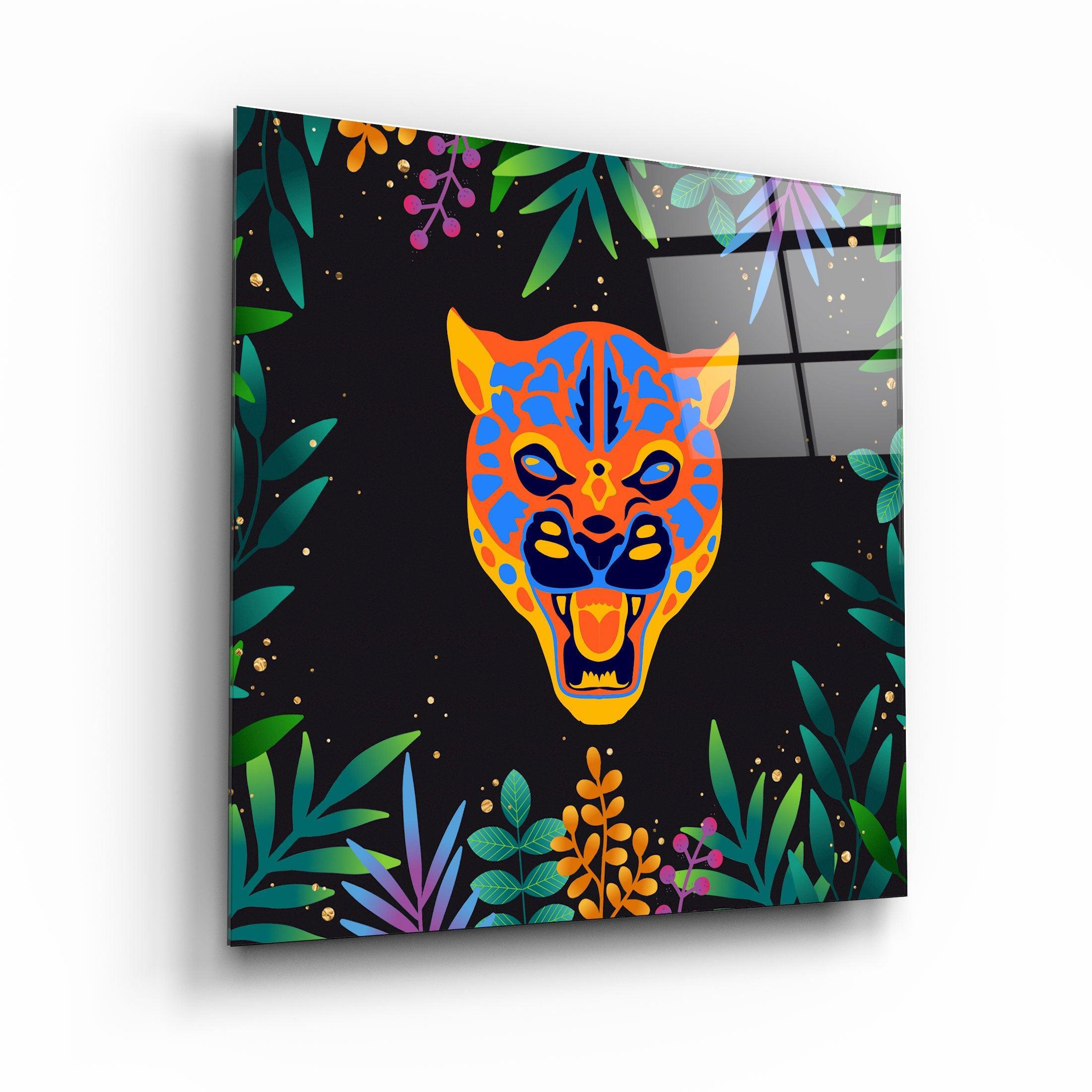 ・"Animal Republic-Puma"・Designers Collection Glass Wall Art - ArtDesigna Glass Printing Wall Art