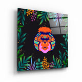 Animal Republic-Orangutan | Glass Wall Art