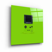 ."GameBoy". Designer's Collection Glass Wall Art - ArtDesigna Glass Printing Wall Art