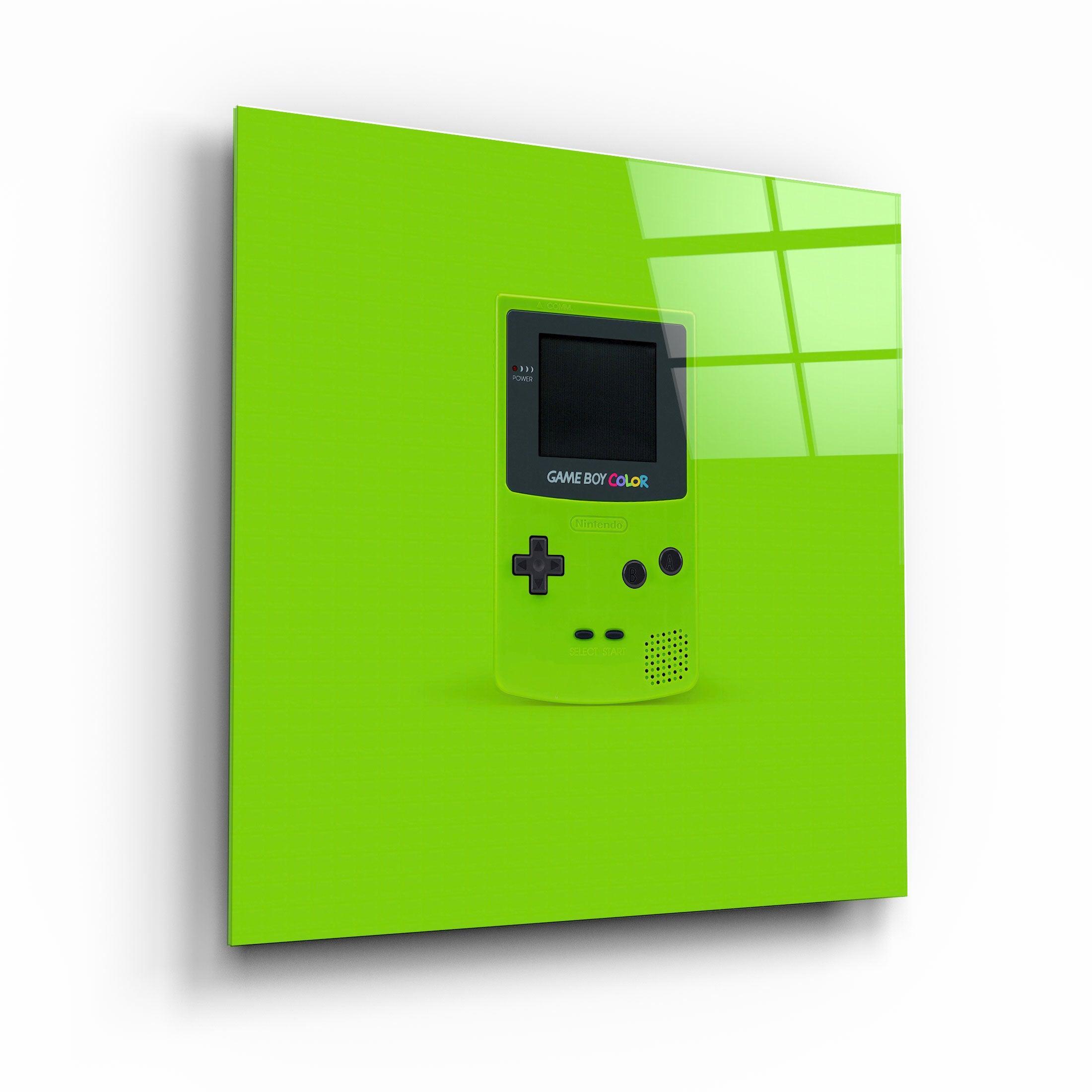 ."GameBoy". Designer's Collection Glass Wall Art - ArtDesigna Glass Printing Wall Art
