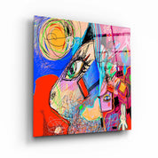 ."Rabbit Illustration". Designer's Collection Glass Wall Art - ArtDesigna Glass Printing Wall Art