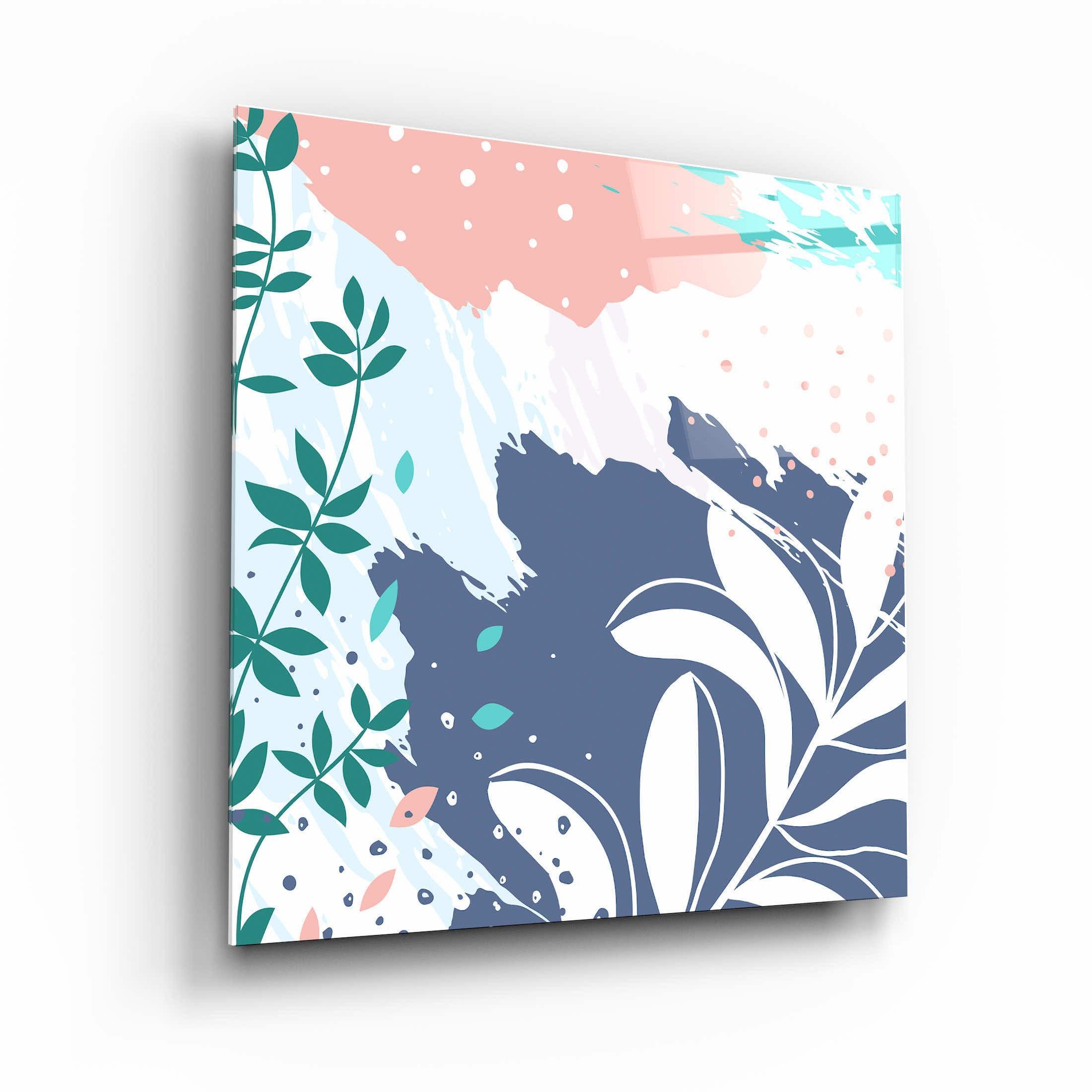 ."Pastel Patterns V1". Designer's Collection Glass Wall Art - ArtDesigna Glass Printing Wall Art