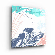 ."Pastel Patterns V2". Designer's Collection Glass Wall Art - ArtDesigna Glass Printing Wall Art