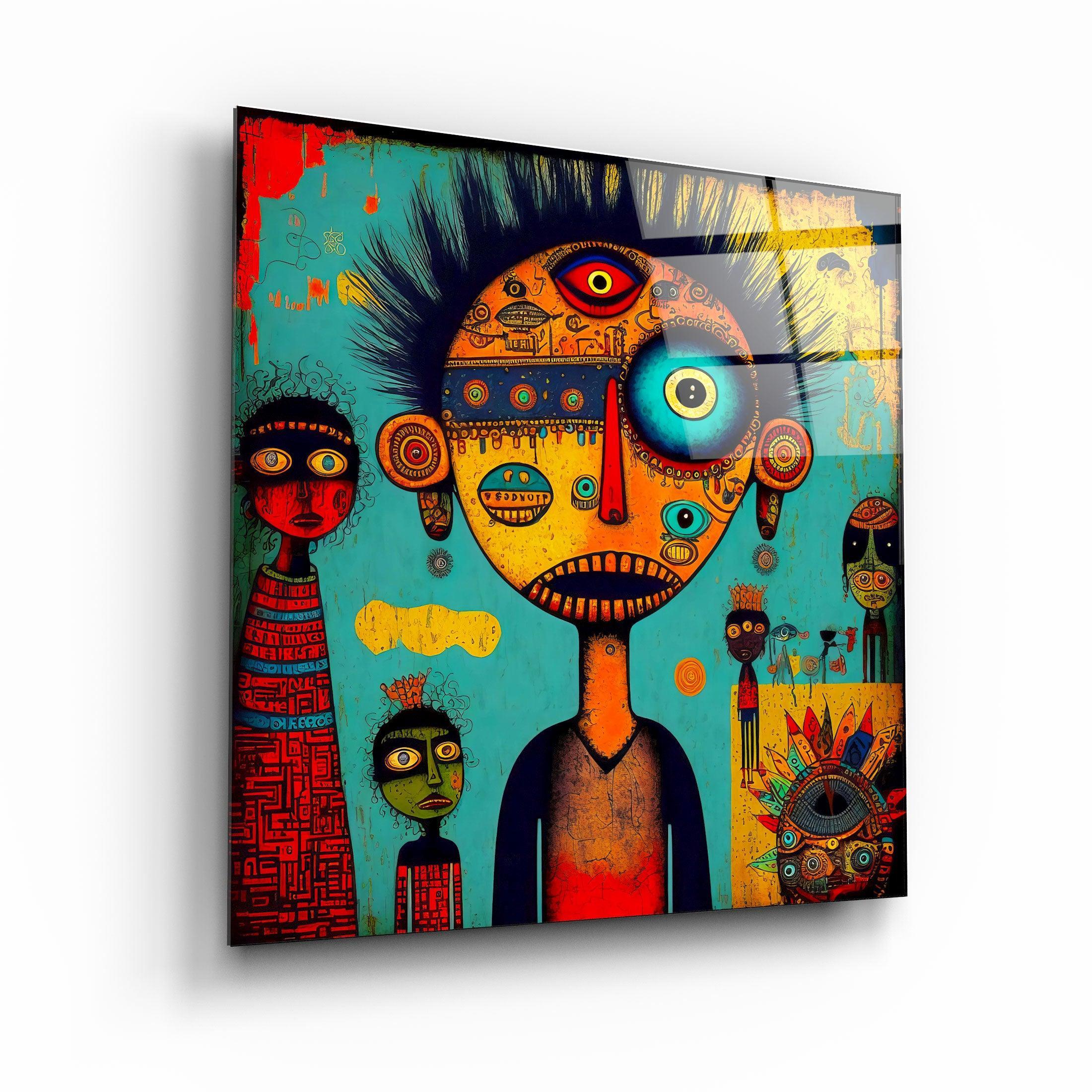 ."Africans". Designer's Collection Glass Wall Art - ArtDesigna Glass Printing Wall Art