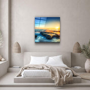 ・"Sunset"・Glass Wall Art - ArtDesigna Glass Printing Wall Art