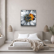 ・"Bee"・Glass Wall Art - ArtDesigna Glass Printing Wall Art