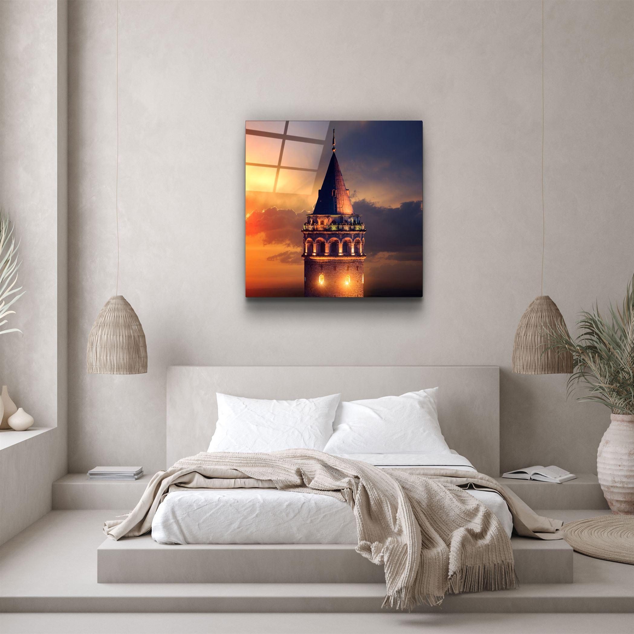 ・"Galata Tower"・Glass Wall Art - ArtDesigna Glass Printing Wall Art