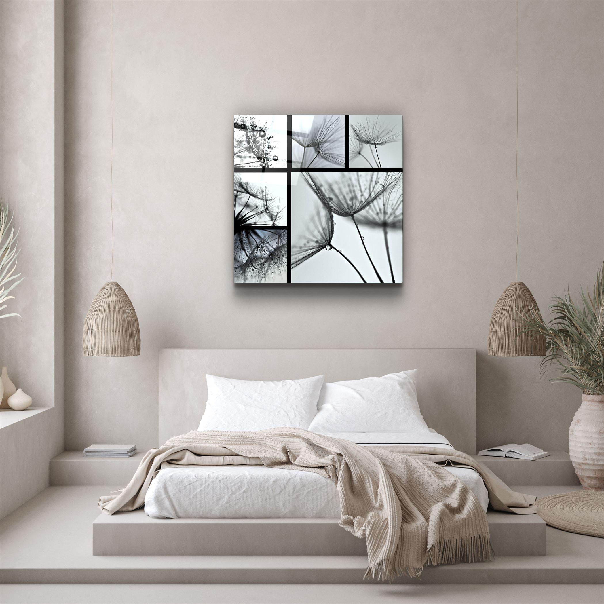 ・"Flower"・Glass Wall Art - ArtDesigna Glass Printing Wall Art