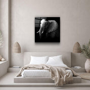 ・"Elephant"・Glass Wall Art - ArtDesigna Glass Printing Wall Art