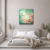 ・"Cherry Blossom"・Glass Wall Art - ArtDesigna Glass Printing Wall Art