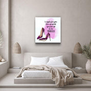 ・"Be Yourself"・Glass Wall Art - ArtDesigna Glass Printing Wall Art