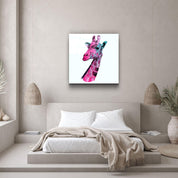 ・"Giraffe"・Glass Wall Art - ArtDesigna Glass Printing Wall Art