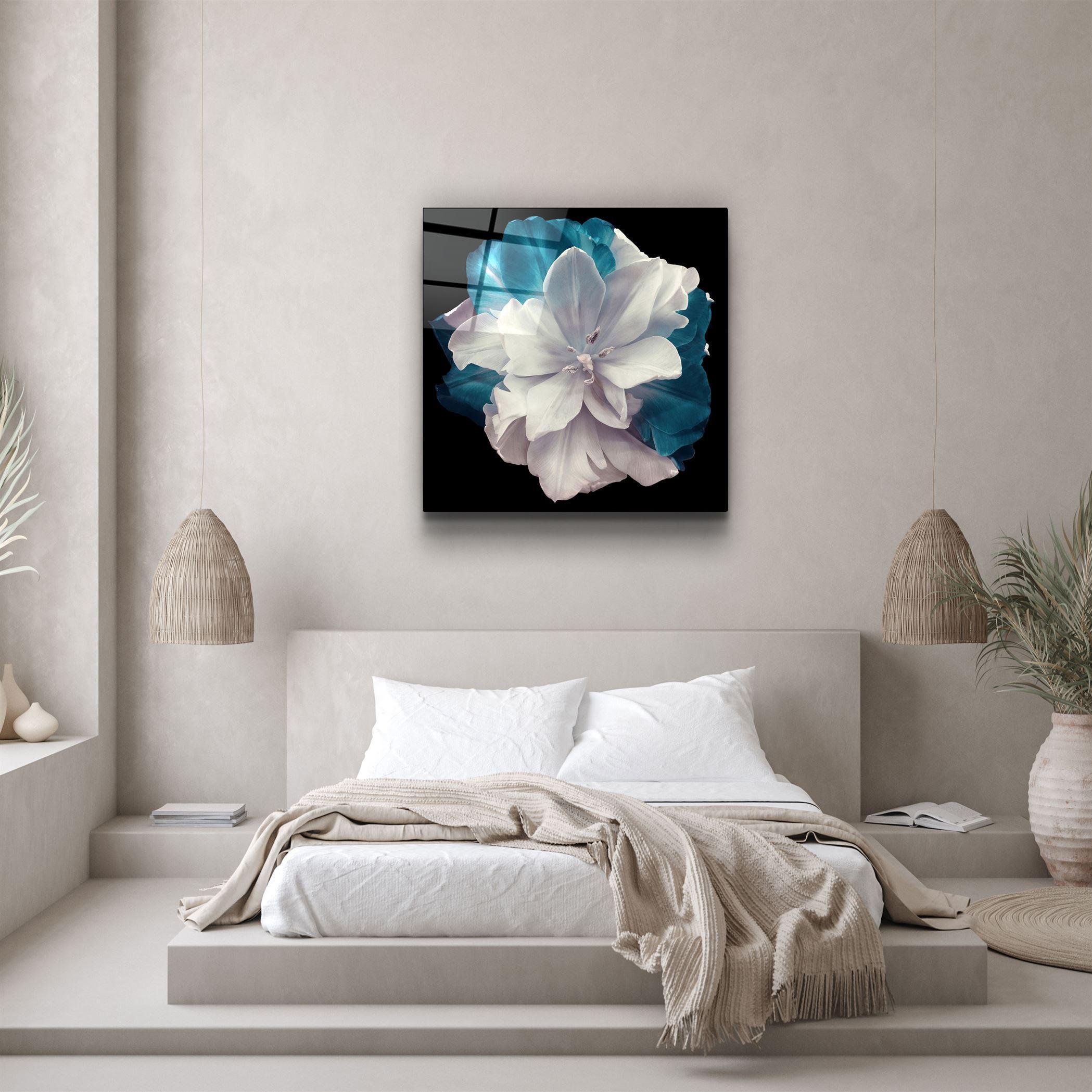 ・"Floral"・Glass Wall Art - ArtDesigna Glass Printing Wall Art