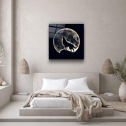・"Full Moon"・Glass Wall Art - ArtDesigna Glass Printing Wall Art