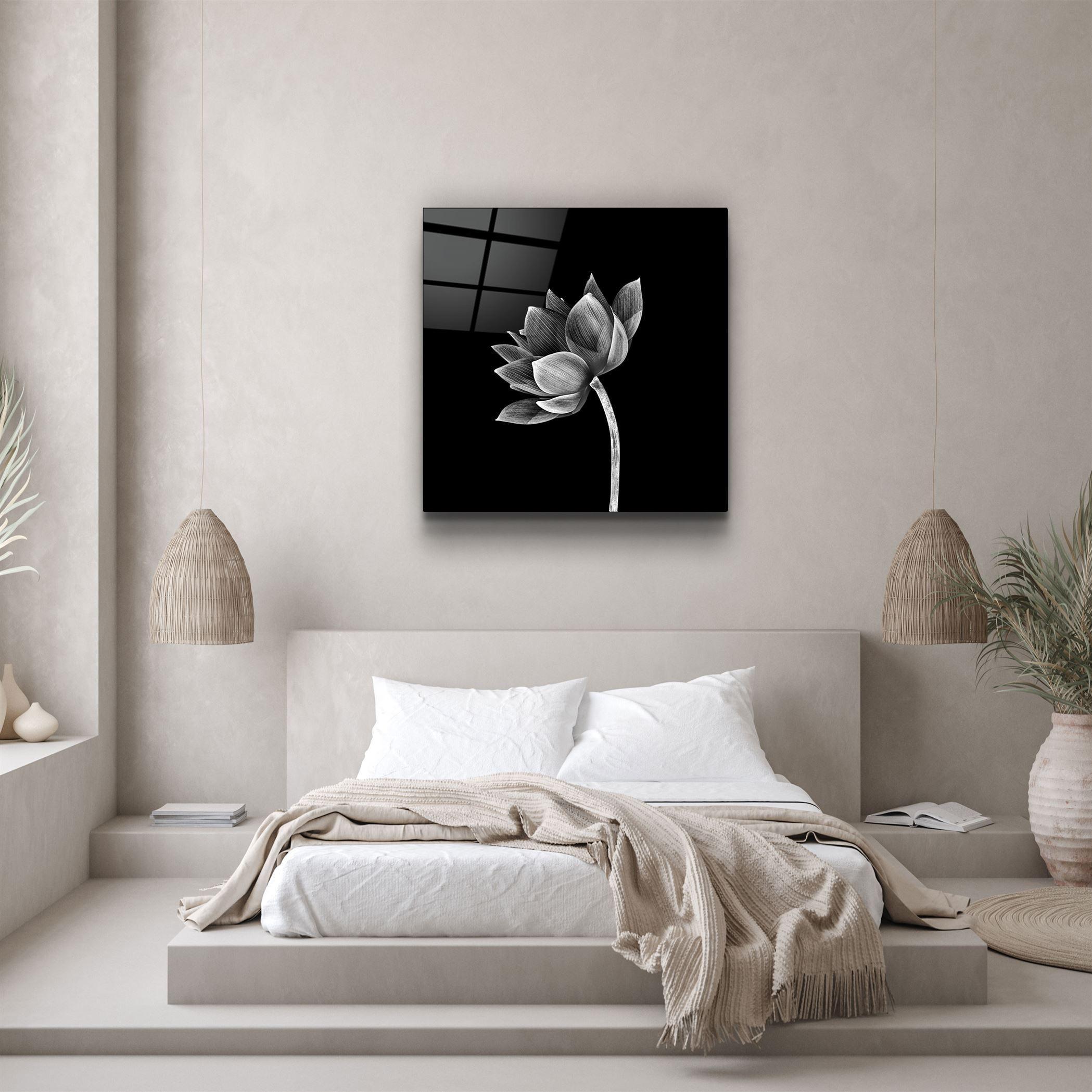 ・"Floral"・Glass Wall Art - ArtDesigna Glass Printing Wall Art