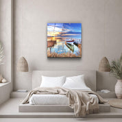 ・"Lake Landscape"・Glass Wall Art - ArtDesigna Glass Printing Wall Art