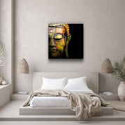 ・"Buddha"・Glass Wall Art - ArtDesigna Glass Printing Wall Art