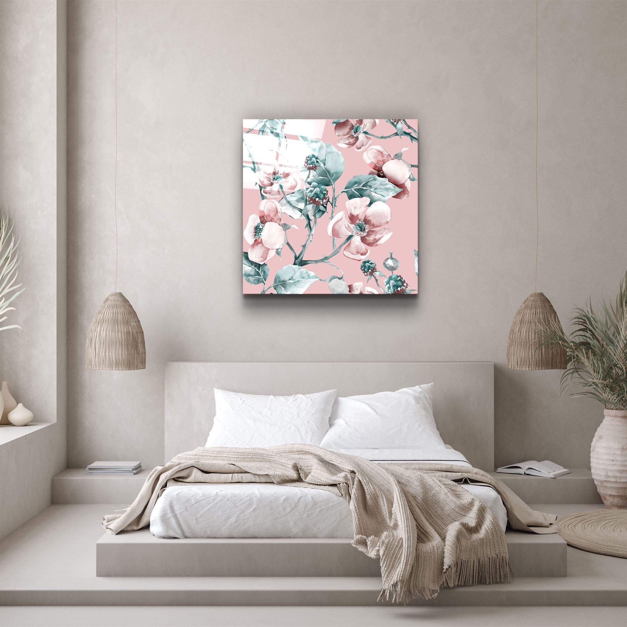・"Flower"・Glass Wall Art - ArtDesigna Glass Printing Wall Art