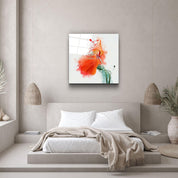 ・"Flower"・Glass Wall Art - ArtDesigna Glass Printing Wall Art