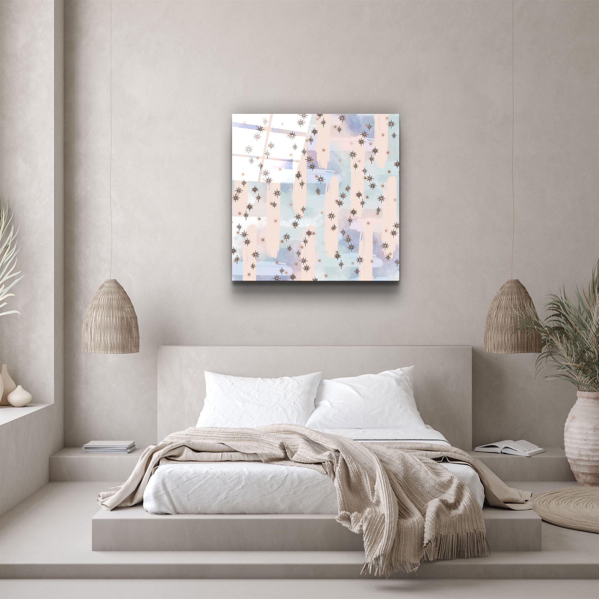 ."Pastel Abstract 5". Glass Wall Art - ArtDesigna Glass Printing Wall Art