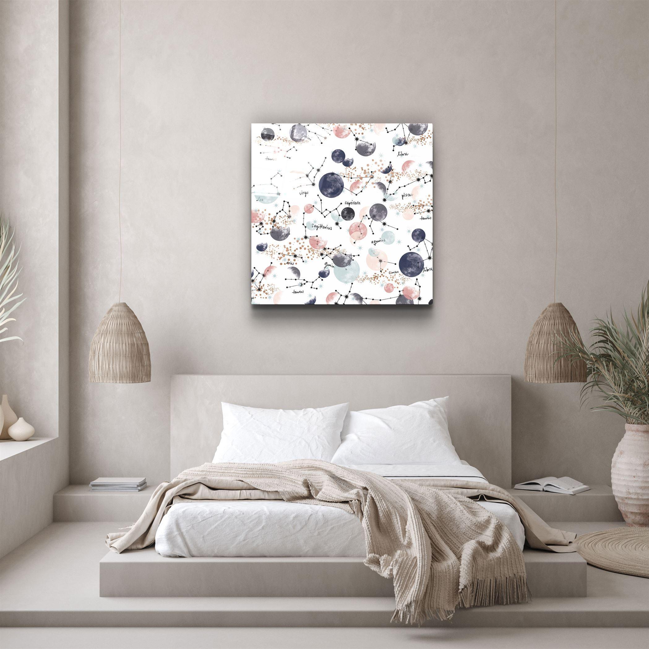 ."Pastel Abstract 6". Glass Wall Art - ArtDesigna Glass Printing Wall Art