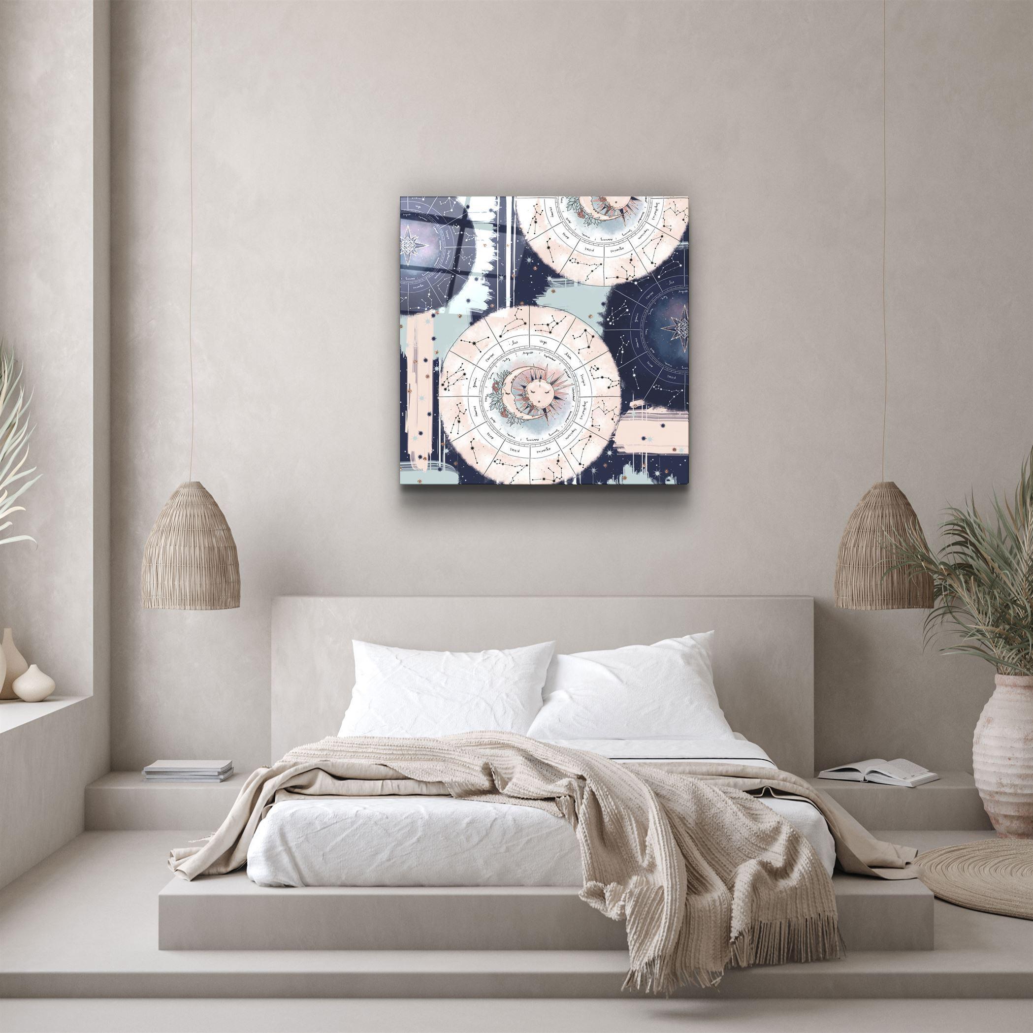 ."Pastel Abstract 7". Glass Wall Art - ArtDesigna Glass Printing Wall Art