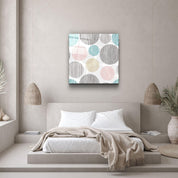 ・"Dots"・Glass Wall Art - ArtDesigna Glass Printing Wall Art