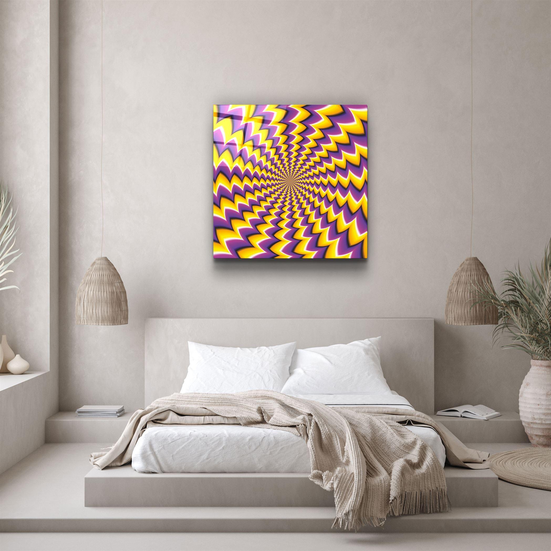 ・"Hypnotize"・Glass Wall Art - ArtDesigna Glass Printing Wall Art