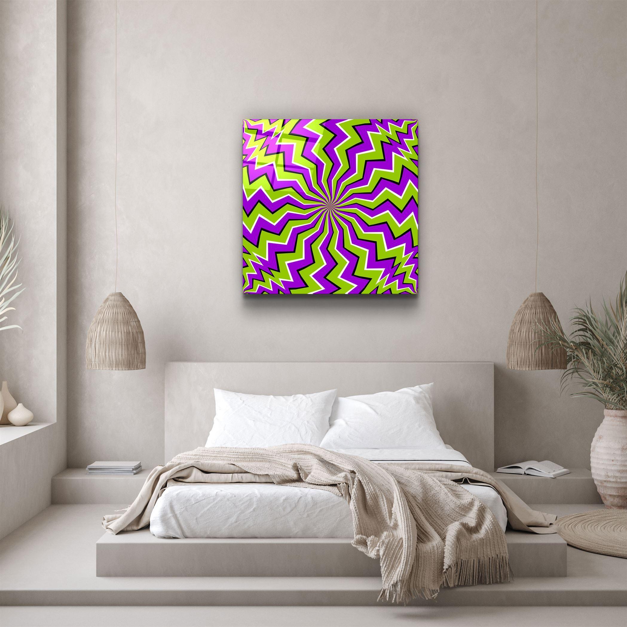 ・"Hypnotize"・Glass Wall Art - ArtDesigna Glass Printing Wall Art