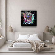 ・"Skulla2"・Glass Wall Art - ArtDesigna Glass Printing Wall Art