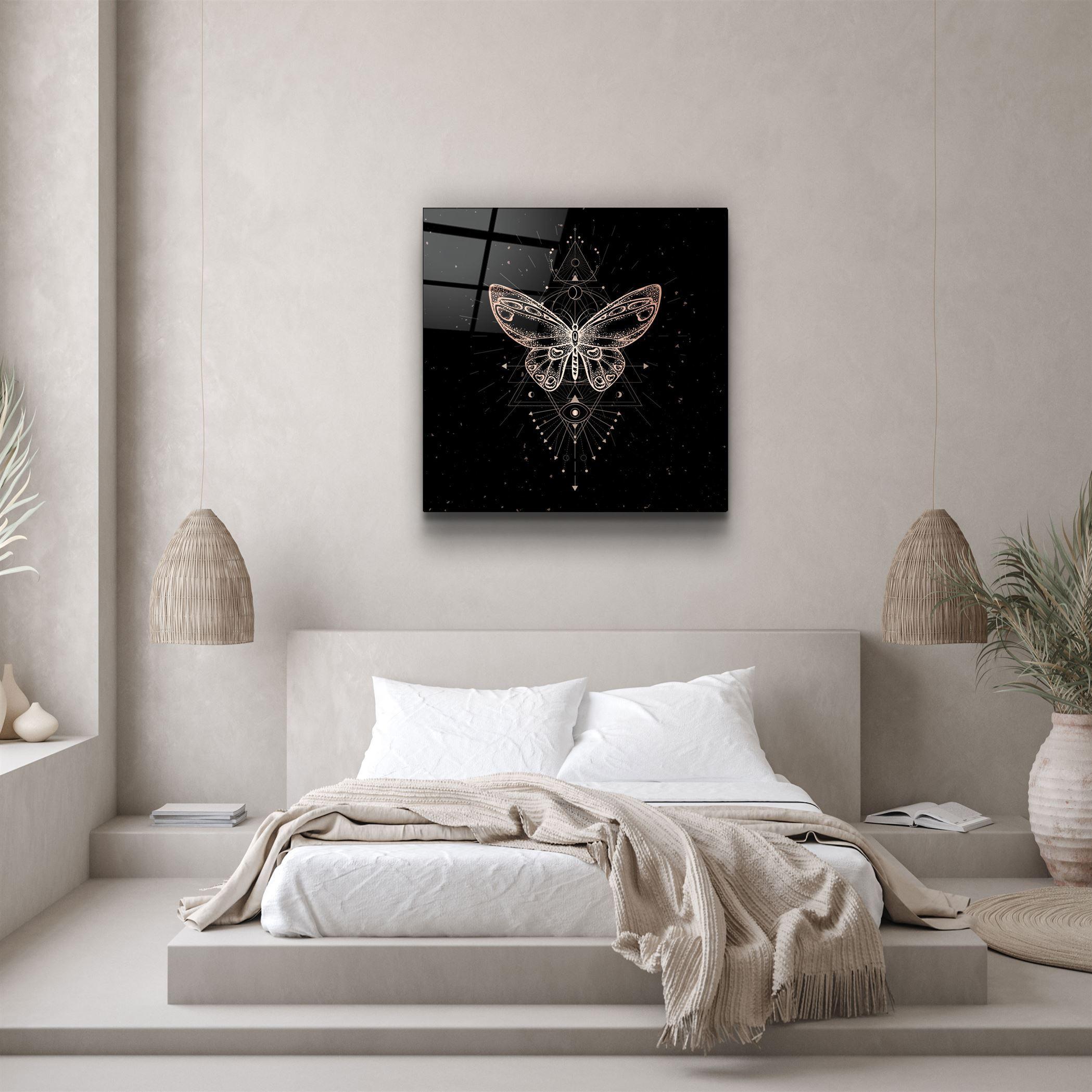 ・"Butterfly Signs"・Glass Wall Art - ArtDesigna Glass Printing Wall Art