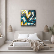 ・"Absctract Colors"・Glass Wall Art - ArtDesigna Glass Printing Wall Art