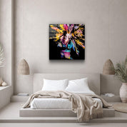 ・"Boom Head"・Glass Wall Art - ArtDesigna Glass Printing Wall Art