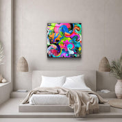 ・"Color Mix"・Glass Wall Art - ArtDesigna Glass Printing Wall Art
