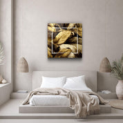 ・"Leaves "・Glass Wall Art - ArtDesigna Glass Printing Wall Art