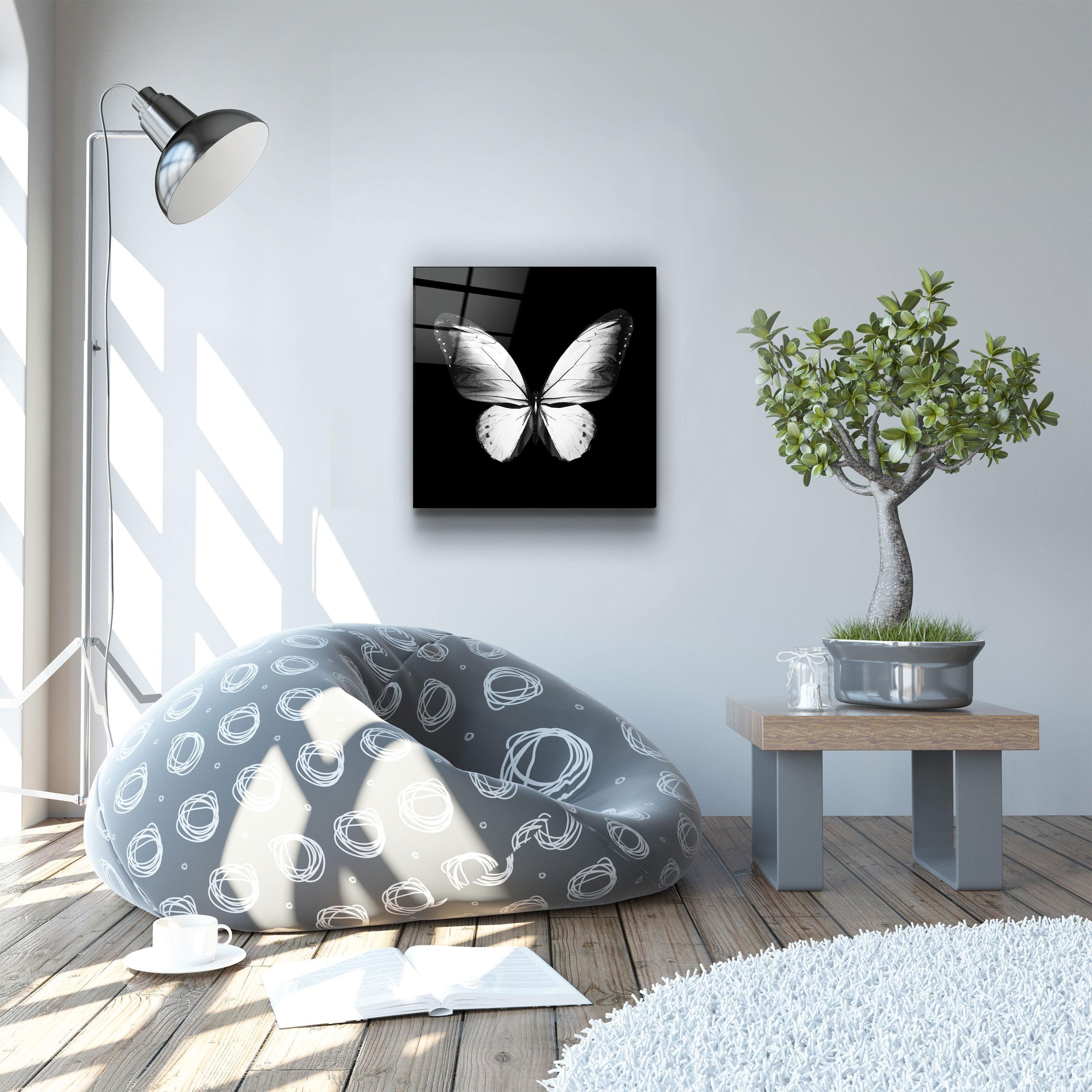 ・"Butterfly"・Glass Wall Art - ArtDesigna Glass Printing Wall Art