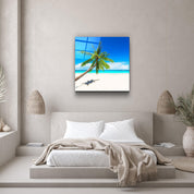 ・"Palm Tree"・Glass Wall Art - ArtDesigna Glass Printing Wall Art