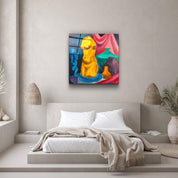 ・"The Body"・Hand-Drawn Image - Glass Wall Art - ArtDesigna Glass Printing Wall Art