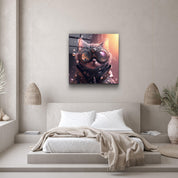 ."Spotter". Secret World Collection Glass Wall Art - ArtDesigna Glass Printing Wall Art