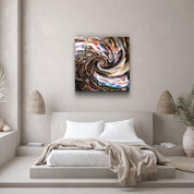 ."Whirlpool". Designer's Collection Glass Wall Art - ArtDesigna Glass Printing Wall Art