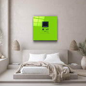 ."GameBoy". Designer's Collection Glass Wall Art - ArtDesigna Glass Printing Wall Art