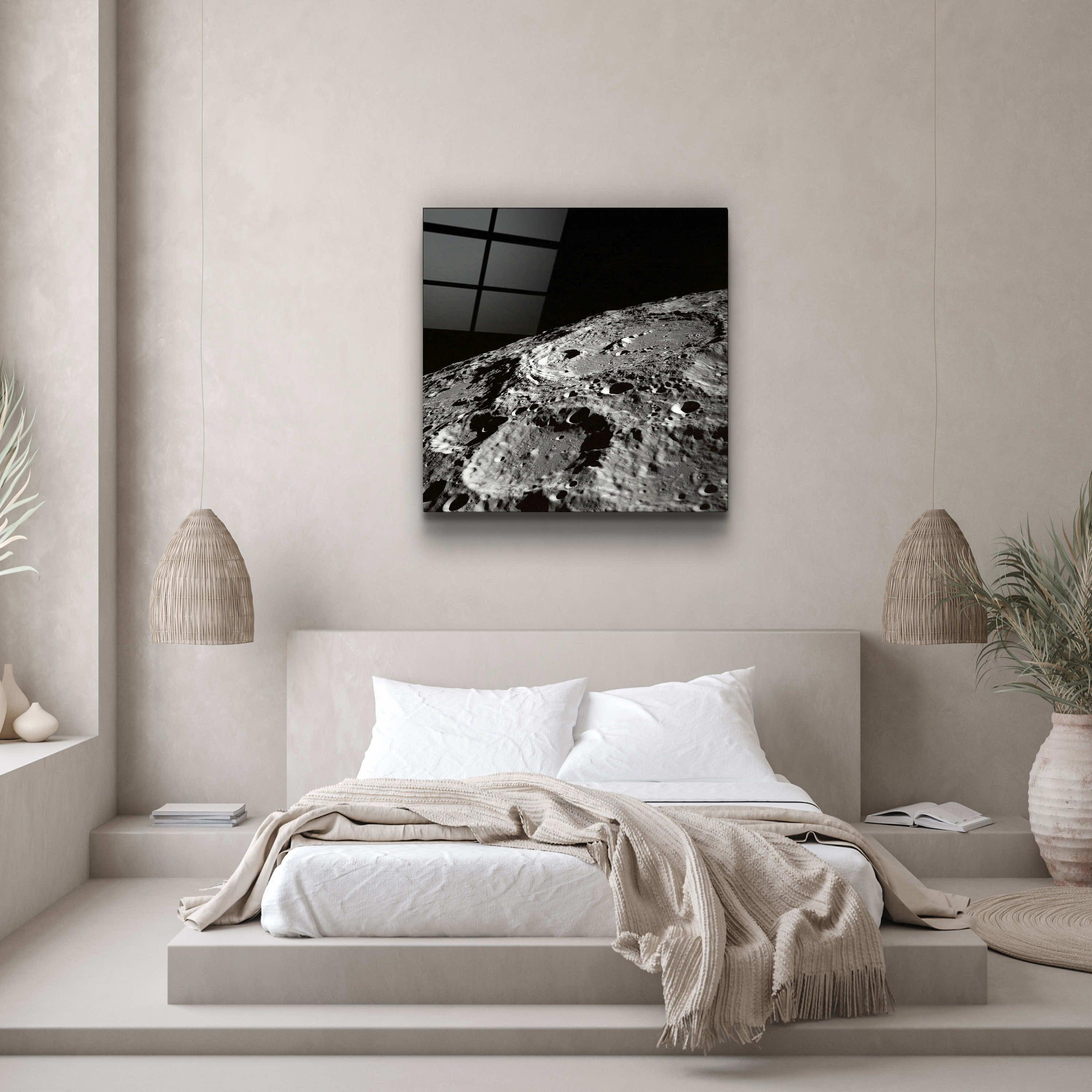 ."On the Moon". Designer's Collection Glass Wall Art - ArtDesigna Glass Printing Wall Art