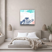 ."Pastel Patterns V2". Designer's Collection Glass Wall Art - ArtDesigna Glass Printing Wall Art