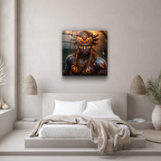 ."Warriors 3". Secret World Collection Glass Wall Art - ArtDesigna Glass Printing Wall Art