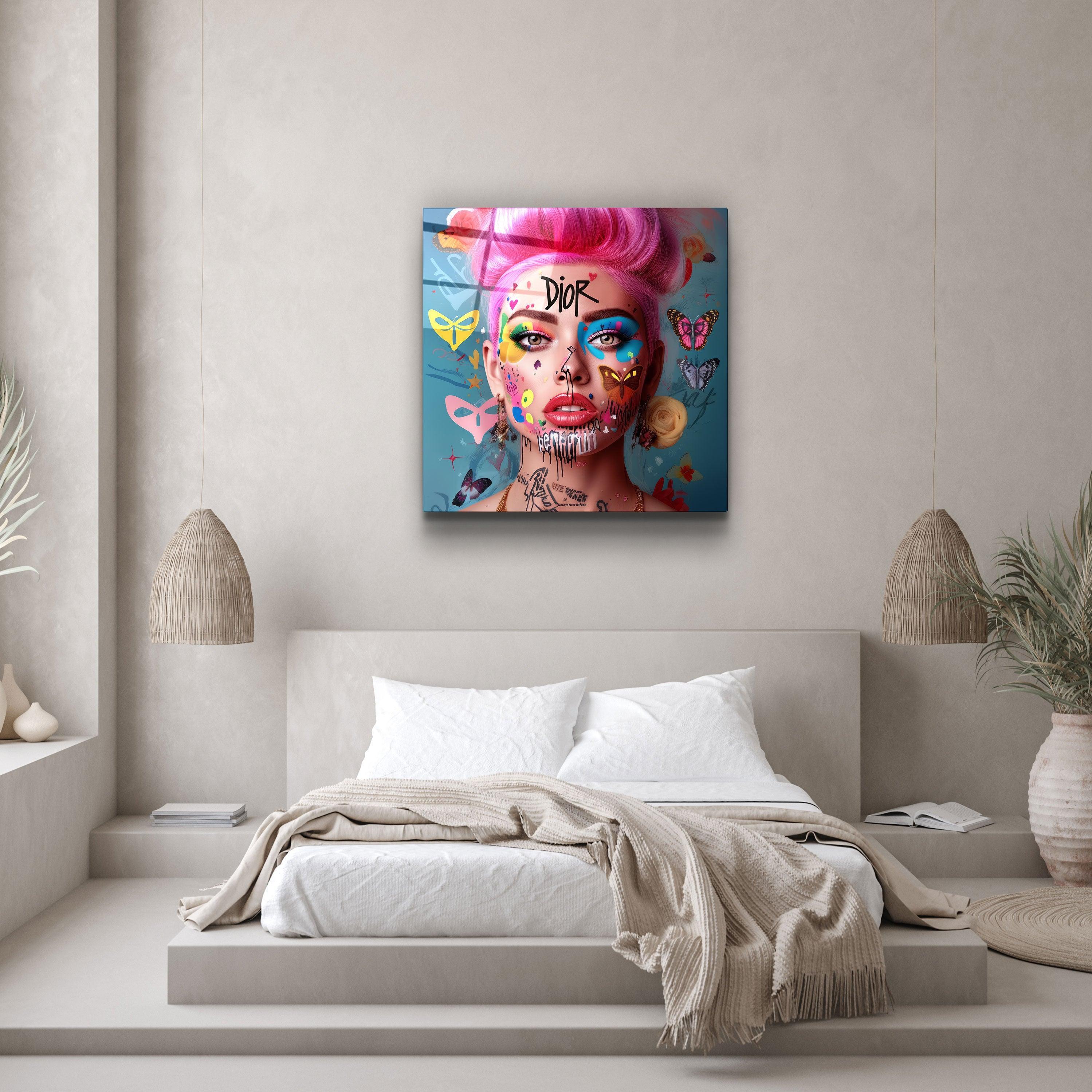 ."Stylish". Designers Collection Glass Wall Art - ArtDesigna Glass Printing Wall Art