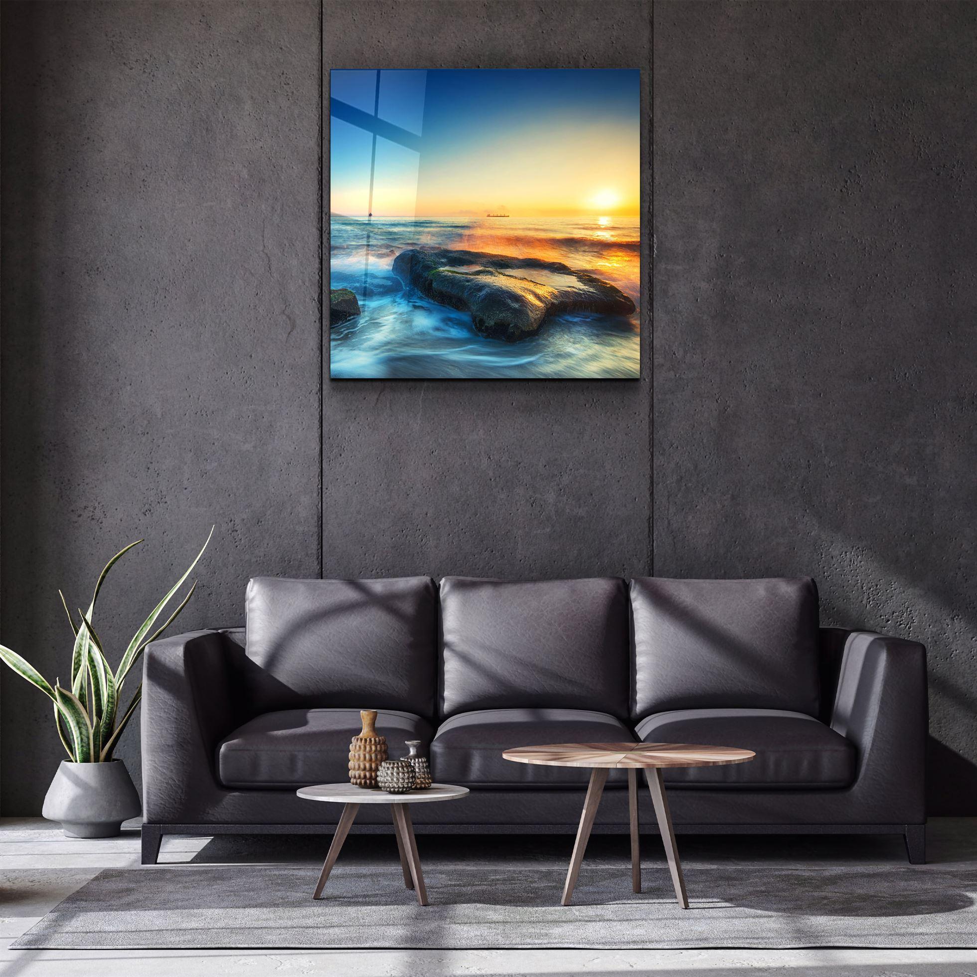 ・"Sunset"・Glass Wall Art - ArtDesigna Glass Printing Wall Art