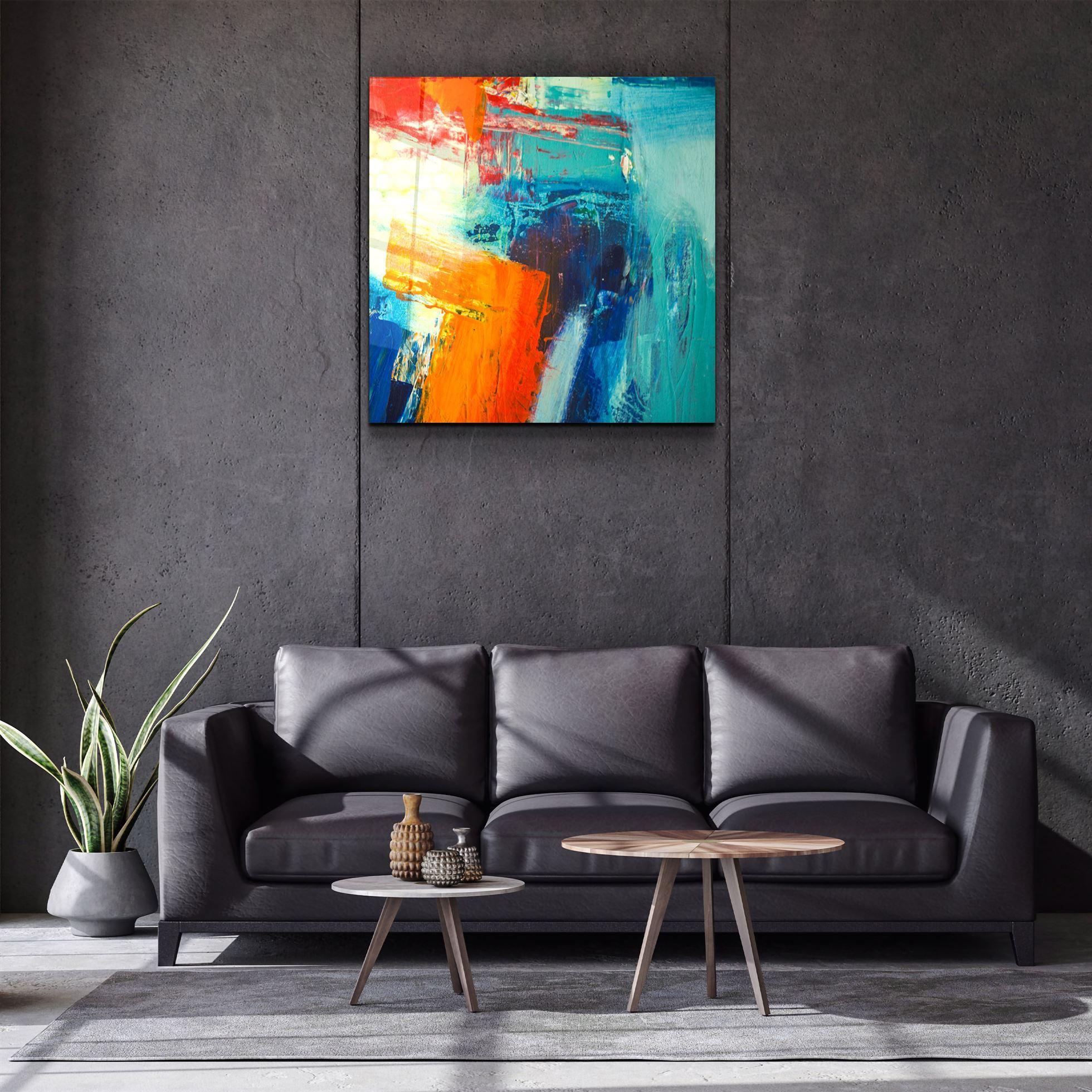 ・"Honeycomb"・Glass Wall Art - ArtDesigna Glass Printing Wall Art