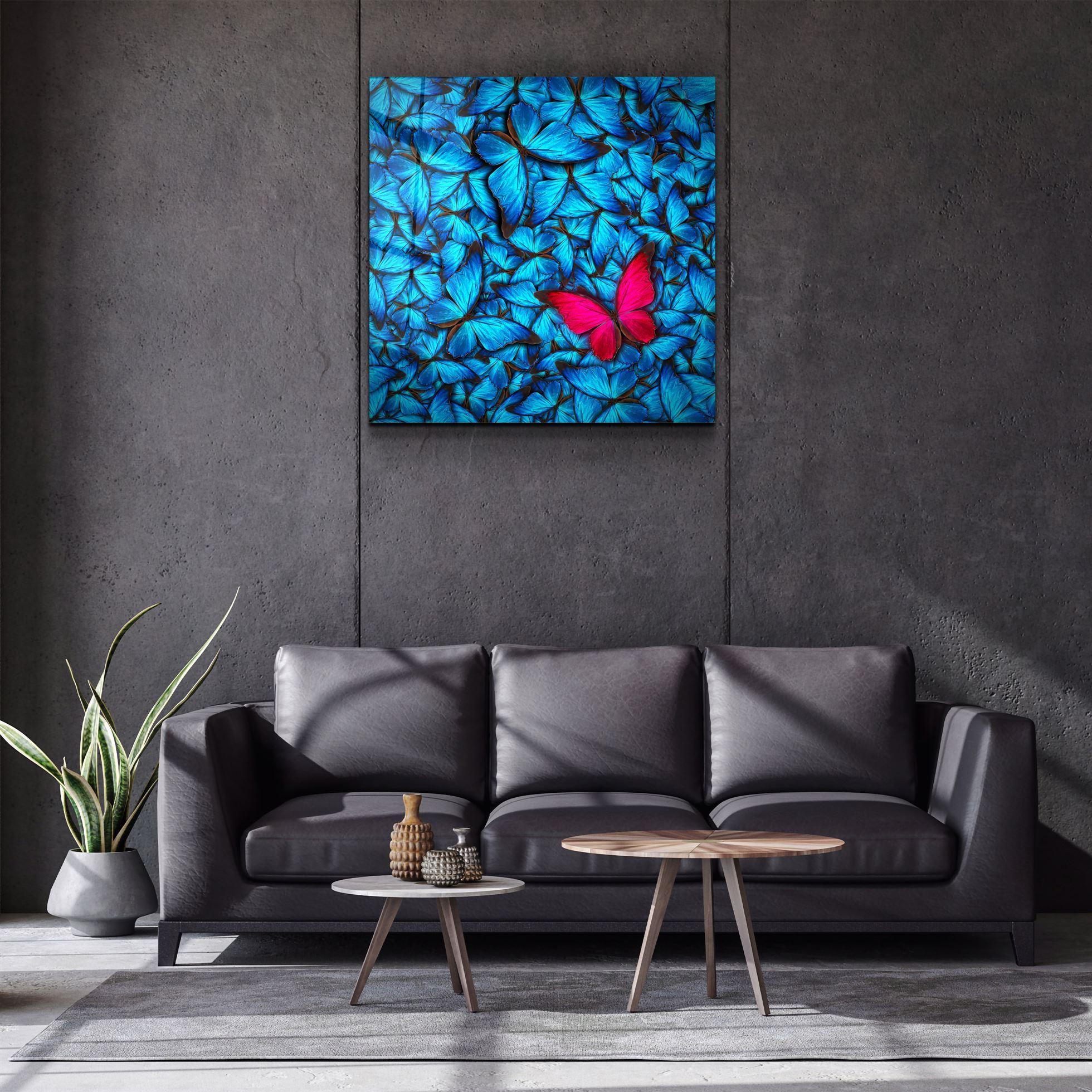 ・"Butterfly"・Glass Wall Art - ArtDesigna Glass Printing Wall Art