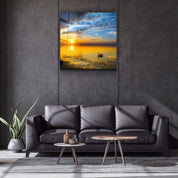 ・"Sunset"・Glass Wall Art - ArtDesigna Glass Printing Wall Art
