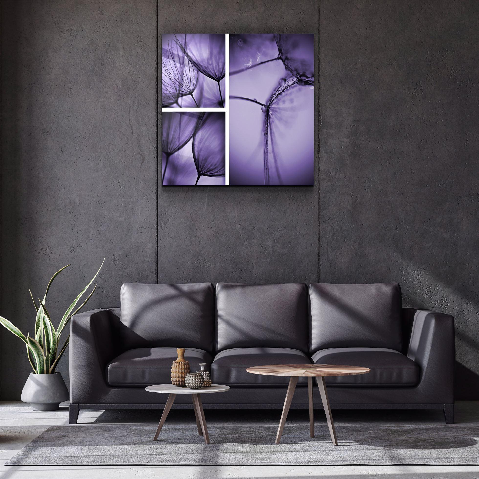 ・"Flower"・Glass Wall Art - ArtDesigna Glass Printing Wall Art